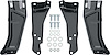 152668 Rear Bumper Bracket Set; 1981-87 Chevrolet, GMC Fleetside Pickup Truck; with Hardware; C10 - image 1
