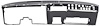 152680 1969-72 Nova, Ventura, Complete Dash Panel, w/out Air Conditioning, EDP Coating - image 1