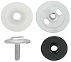 152813 1968-69 Camaro, Firebird, Door Glass Sash Mount Stud Assembly, 4 Piece Set - image 1