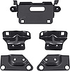 153041 Rear Bumper Bracket Set; 1967-68 Firebird; 5 Piece Set - image 1