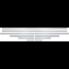 153045 Lower Body Side Molding Set for 1967 Chevy Nova SS - image 1