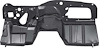 153080 1968 Camaro, Firebird, Firewall Panel, Coupe, w/out Air Conditioning, EDP Coating - image 1