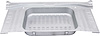 153153W Full Trunk Floor Panel 1964 Impala, Bel Air, Biscayne; Silver Weld Thru Coating - image 1