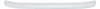 Standard Replacement Rear Bumper 1947-1953 Chevrolet/GMC Stepside Pickup - Chrome