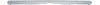 Rear Bumper Without Center Bracket for 1969 Chevrolet Camaro [Standard Replacement] - image 1