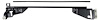 153208 1967 Camaro, Firebird, Door Window Track Assembly, LH Drivers Side - image 1