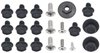153212 Inner Door Hardware Mounting Set for 1967 Chevy Camaro, Pontiac Firebird - image 1