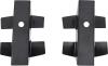 153258 Console Mounting Bracket Set for 1970-1981 Chevy Camaro, Pontiac Firebird, Trans Am [Pair] - image 1