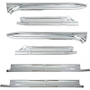 153307 1973-89 Chevy, GMC Crew Cab, Suburban, Front & Rear Door Sill Plate Set, LH & RH, 6 Piece Set - image 1