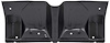 153352 1967-69 Camaro, Firebird, Rear Seat Floor Pan Repair Panel, Full Length, EDP Coated - image 1