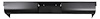 153415 1954-87 Chevrolet/GMC Stepside, Rear Roll Pan, w/ License Plate Pocket & Two License Lamps - image 1