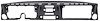 153439 1967 Chevrolet, GMC Pickup, Suburban, Full Dash Panel Assembly, w/ Air Conditioning, EDP Coated - image 1