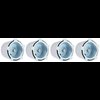 153570 SS Chrome Wheel Cap Set 1969-70 Camaro, Impala, Nova, Chevelle; Hardware; Without SS Emblems - image 4