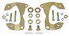 153645 Disc Brake Caliper Brackets for 1955-1964 Chevy Bel Air, Biscayne, Impala, Brookwood, Del Ray, Kingswood, Nomad, 150, 210 - image 1