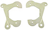 153647 Caliper Brackets 1955-57 Chevy Bel Air, 150, 210; for OE Spindles and Small GM Calipers - image 1