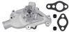 153654N Water Pump 1955-72 Chevrolet; Short; Small Block; High Volume; Cast Aluminum; Natural Finish - image 2