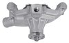 153654N Water Pump 1955-72 Chevrolet; Short; Small Block; High Volume; Cast Aluminum; Natural Finish - image 3