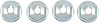 1968-74 Nova/X-Body Console Gauge Mounting Nuts - 4 pcs - image 1
