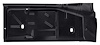 153724 1962-67 Chevy II, Nova, Floor Pan Half, w/ Toe Board, RH Passenger Side - image 1