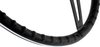 153797 Comfort Grip  3-Spoke Steering Wheel for 1969-1972 Chevy Camaro, Chevelle, Impala, Nova, Truck [Black Spokes/Black Grip] - image 3