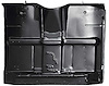 153864 Full Cab Floor Pan; with Braces 1967-72 Chevrolet, GMC Pickup; Bench Seat; Low Hump; Weld-Thru - image 1