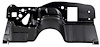153923 1968 Chevy II, Nova, Firewall Panel, w/ Air Conditioning - image 1