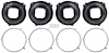 153930 Headlamp Mounting Set 1958-82 Chevy, Pontiac; Various Quad Headlamp Models; 3 Tab