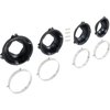 153930 Headlamp Mounting Set 1958-82 Chevy, Pontiac; Various Quad Headlamp Models; 3 Tab - image 2