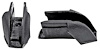 153957 Upper Vent Window Rubber Bumper Set for 1966-1967 Chevy II, Nova - image 1