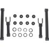 153962T 1978-87 Buick Regal, 1978-88 GM G-Body; Rear Trailing Arm Set; Upper and Lower; Square Tube with Urethane Bushings - image 4