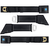 154677 Retractable Front Seat Belt Set for 1967-1972 Chevrolet, GMC Truck, SUV, Suburban [Black] - image 1