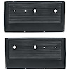 15472001 Interior Door Panels; 1967-71 Chevy, GMC Pickup, Blazer, Jimmy, Suburban; ABS; Black; RH & LH; Pair - image 1