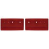 15472002 Interior Door Panels; 1967-71 Chevy, GMC Pickup, Blazer, Jimmy, Suburban; ABS; Red; RH & LH; Pair - image 2