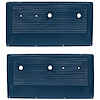 15472008 Interior Door Panels; 1967-71 Chevy, GMC Pickup, Blazer, Jimmy, Suburban; ABS; Blue; RH & LH; Pair - image 1