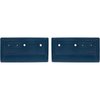 15472008 Interior Door Panels; 1967-71 Chevy, GMC Pickup, Blazer, Jimmy, Suburban; ABS; Blue; RH & LH; Pair - image 2