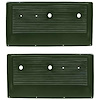 15472013 Interior Door Panels; 1967-71 Chevy, GMC Pickup, Blazer, Jimmy, Suburban; ABS; Dark Green; RH & LH; Pair - image 1