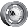 154732P 1968-81 Classic Rally Wheel; Argent Silver; 15" x 8"; 5x4-3/4", 5x4.5" Dual Lug Pattern - image 1