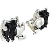 154896 1978-85 GM, Rear Caliper Set, Metric Style, w/ Emergency Brake, Loaded w/ Brake Pads - image 1