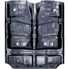 155201 Full Floor Pan with Braces, Seat Brackets, and Inner Rockers for 1970-1972 Chevelle, Monte Carlo, Skylark, Cutlass, GTO - image 1