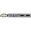 15551234  "2500" Door Emblem 1988-99 Chevy GMT400 Series C/K Truck, SUV - image 1