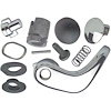 Locking Vent Window Handle 1980-1991 Chevy/GMC Truck Chrome - Left