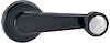 1995-02 GM Truck Window Crank Handle Flat Black - image 1