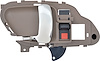 1995-02 GM C/K Pickup Truck / Sport Utility Inner Door Handle - LH Chrome Lever With Beige Housing - image 1