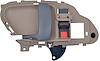 1995-02 GM C/K Pickup Truck / Sport Utility Inner Door Handle - Black Lever with Brown Housing; LH - image 1