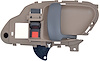 1995-02 GM C/K Pickup Truck / Sport Utility Inner Door Handle - Black Lever with Brown Housing; RH - image 1
