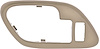 1995-02 Chevrolet / GMC Truck  with Power Lock Hole Inner Door Handle Bezel - Beige; LH - image 1