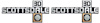 157540 1981-88 Chevrolet Truck "Scottsdale 30" Front Fender Emblem, Pair - image 1