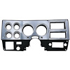 15830 1975-77 Chevy GMC Pickup, Blazer, Jimmy, Suburban, Dash Gauge Bezel, w/ AC, Brushed Aluminum - image 1