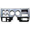 15831 1975-77 Chevy GMC Pickup, Blazer, Jimmy, Suburban, Dash Gauge Bezel, w/out AC, Brushed Aluminum - image 1
