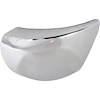 15839253 Front Bumper End Cap; 2007-10 Chevrolet Silverado 2500HD, 3500 GMT900 Series HD Truck; Chrome; Without Light Hole; LH - image 1